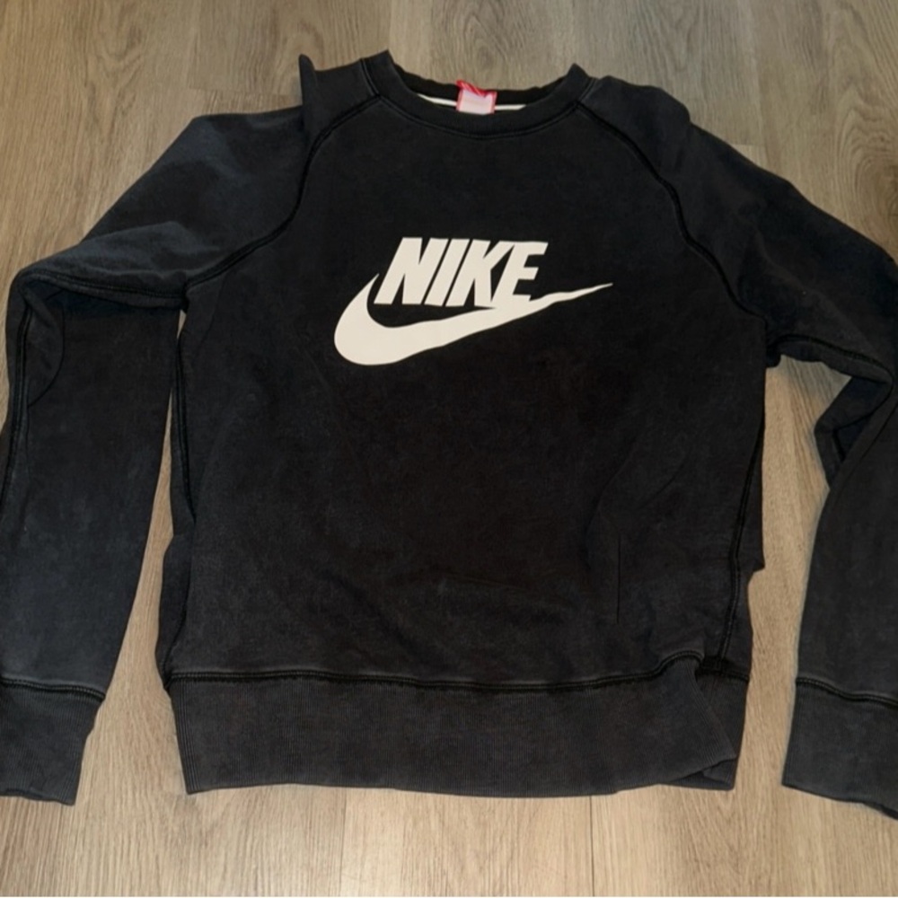 Nike Black Crewneck Sweater